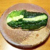 青瓜の　漬物